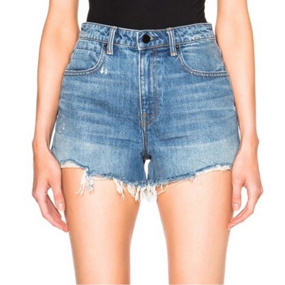 Alexander Wang Bite High Rise Shorts - Picture 1 of 10